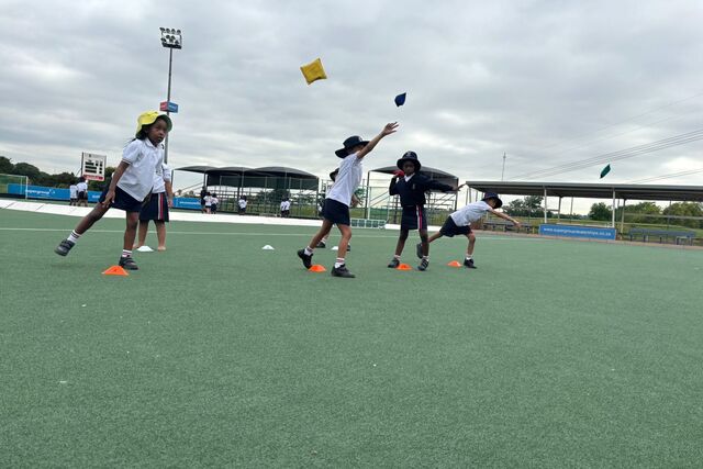 Summer smiles in the Junior Prep!