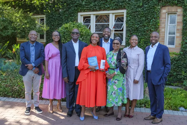 Celebrating the Chair of Council Induction - Ms Emma Mashilwane