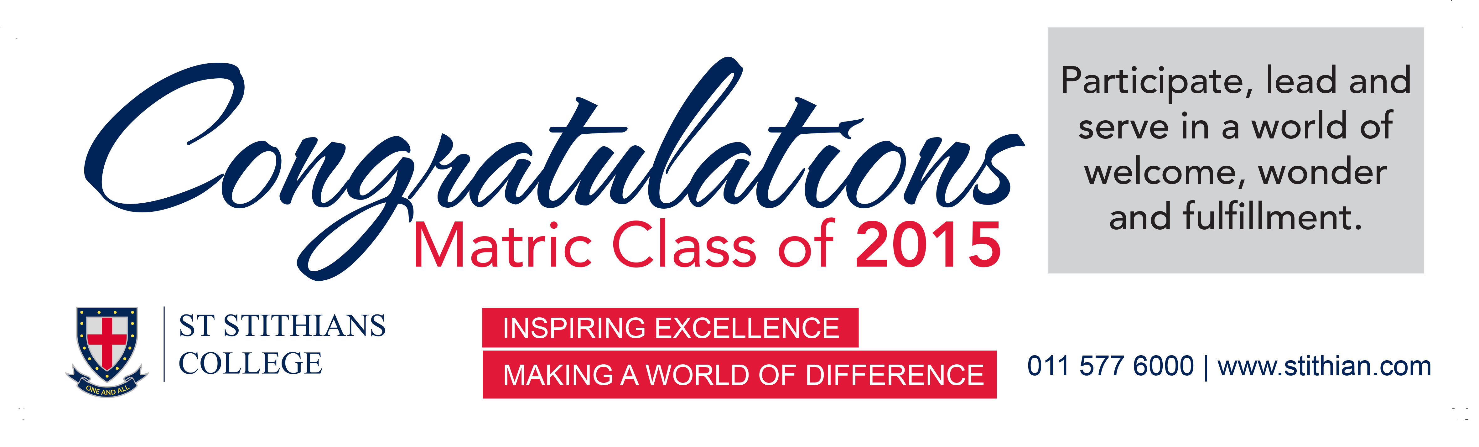 Congratulations