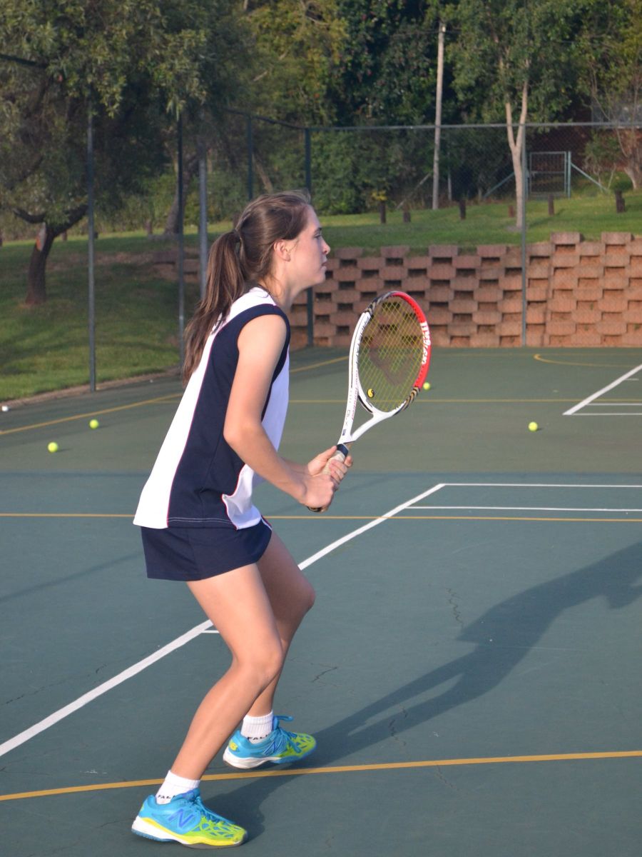 Tennis action 1