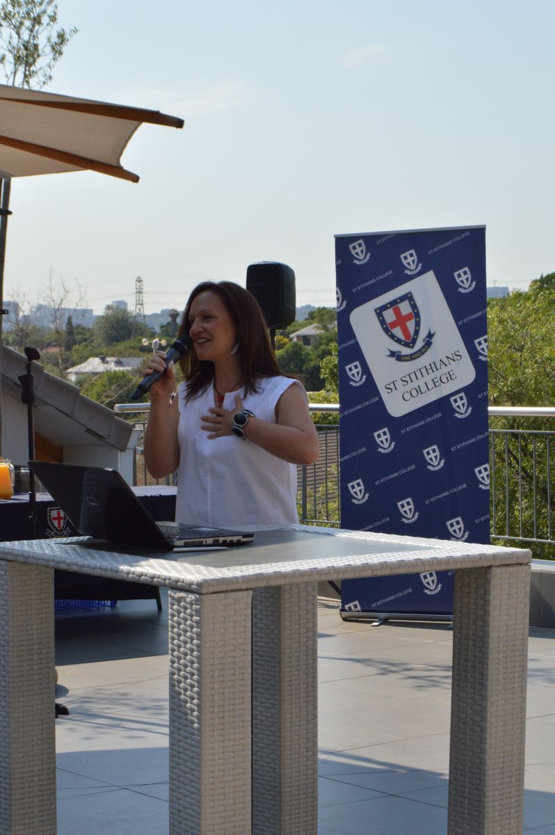 Carey speaking