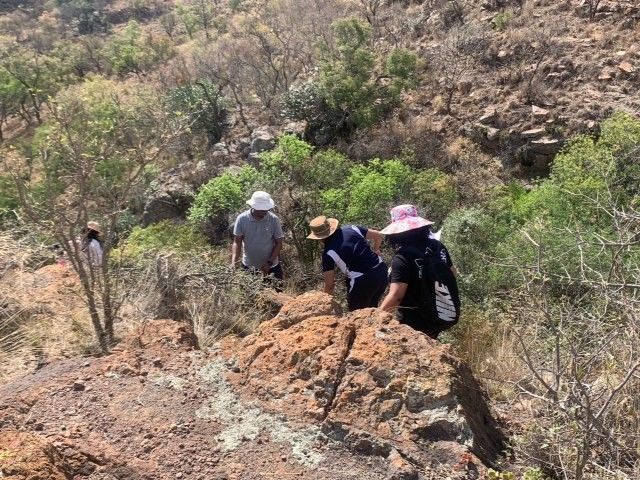 Encountering the precipice overcoming fear and heat to learn