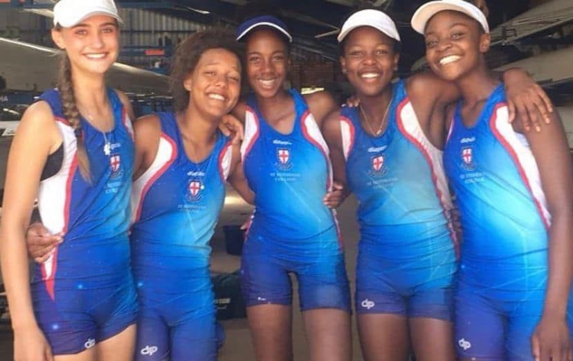 Girls rowing 1