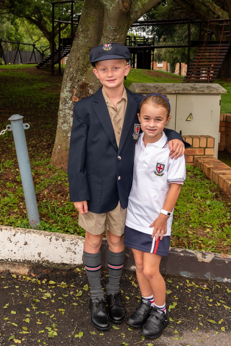 Grade 3 with sister