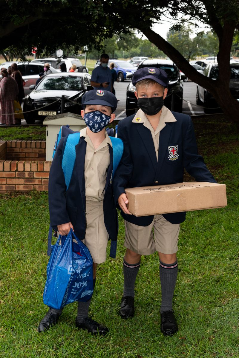 Grade 7 buddy with stationery box
