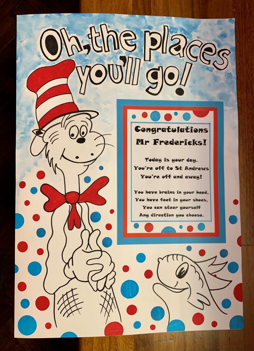 Dr seuss card