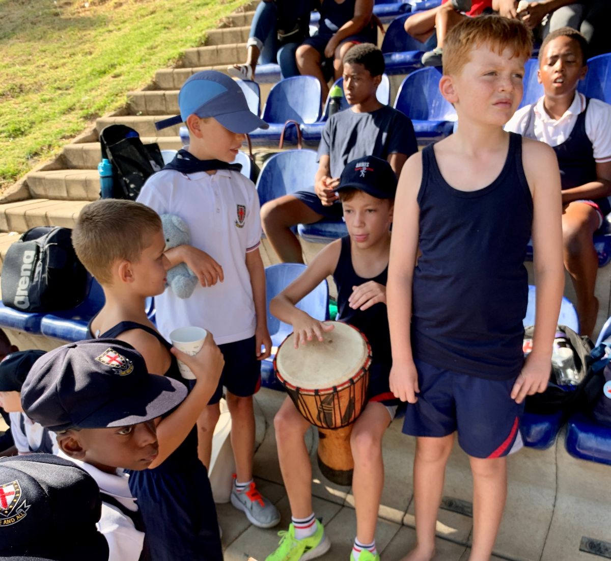 Blue drums