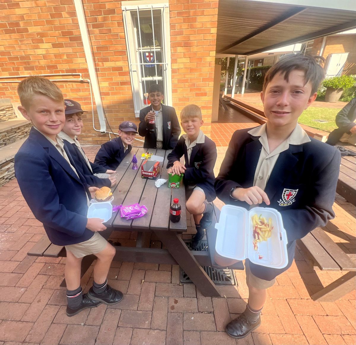 Boys at table-2