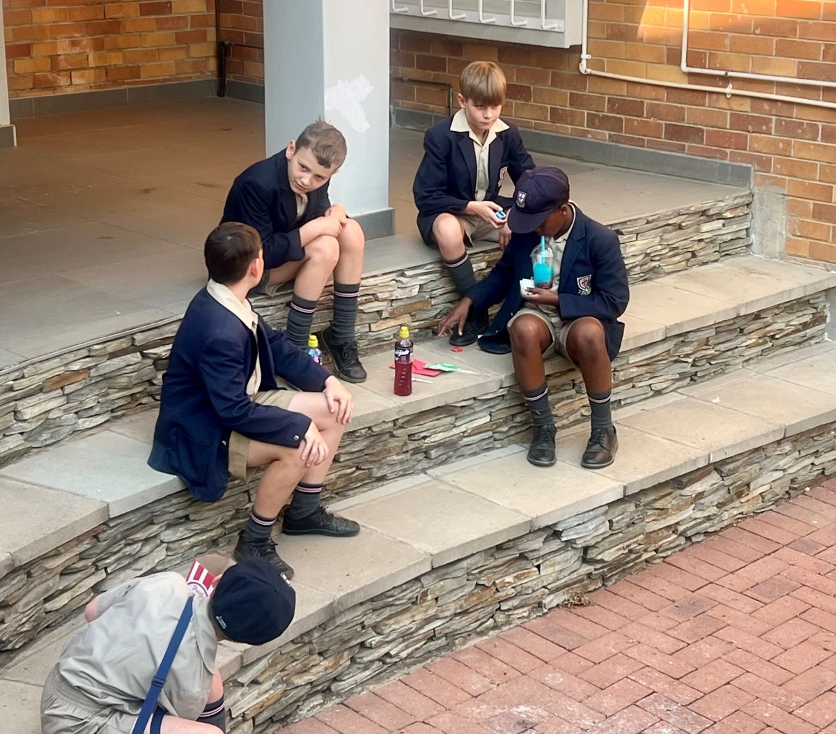 Boys on steps-2