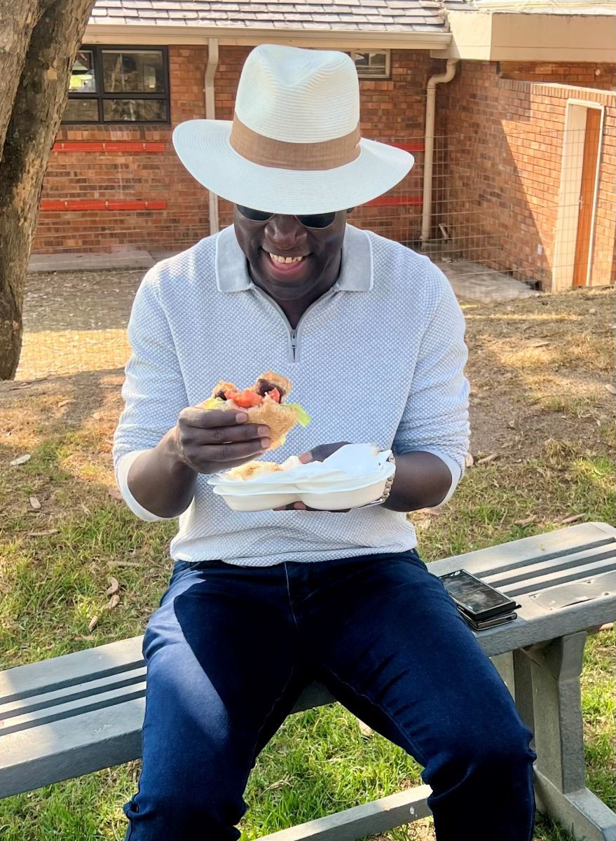 Man with hat