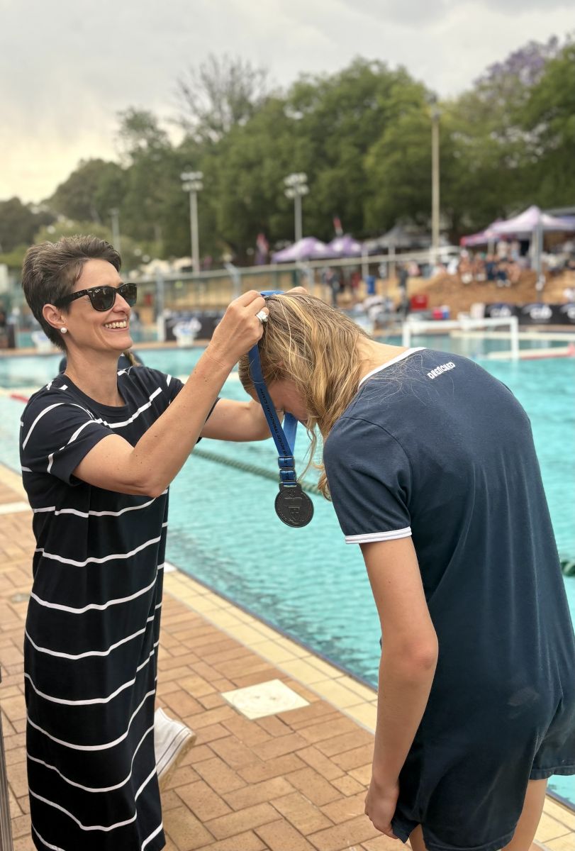 Medals handover