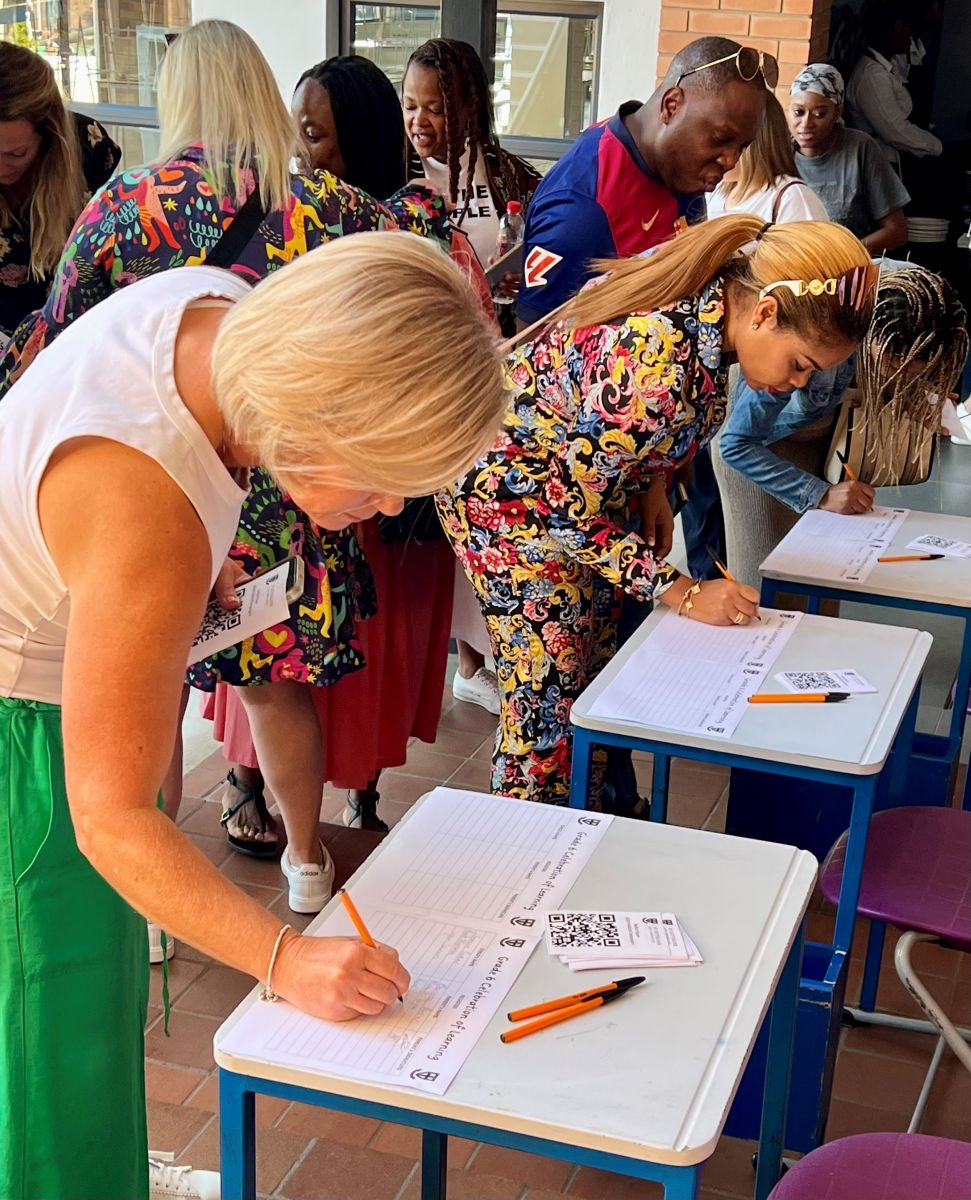 Moms signing in