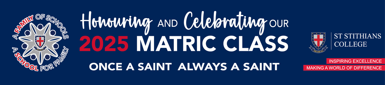 Matric Celebrations Banner 2025