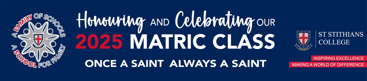 Matric Celebrations Banner 2025