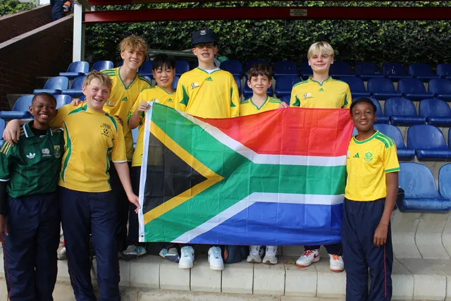 School Spirit Soars as Boys’ Prep Gets Behind Bafana Bafana