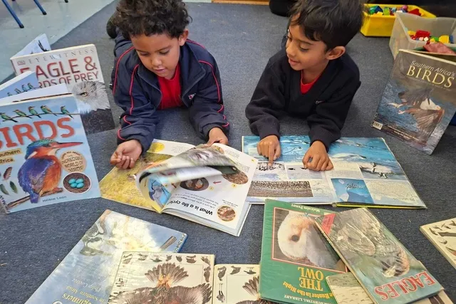 Young Ornithologists in Action