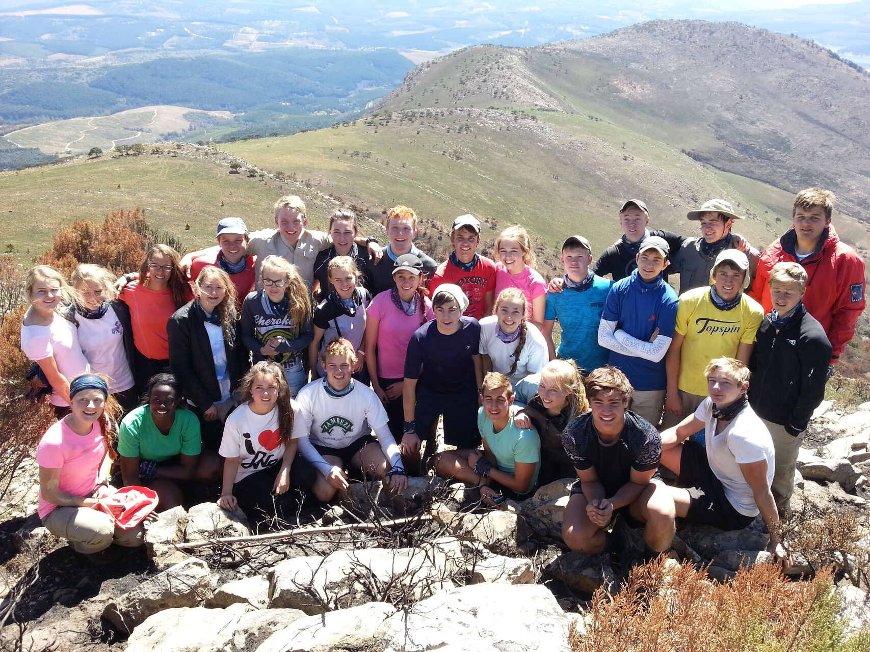 Round square Saints Trek hike