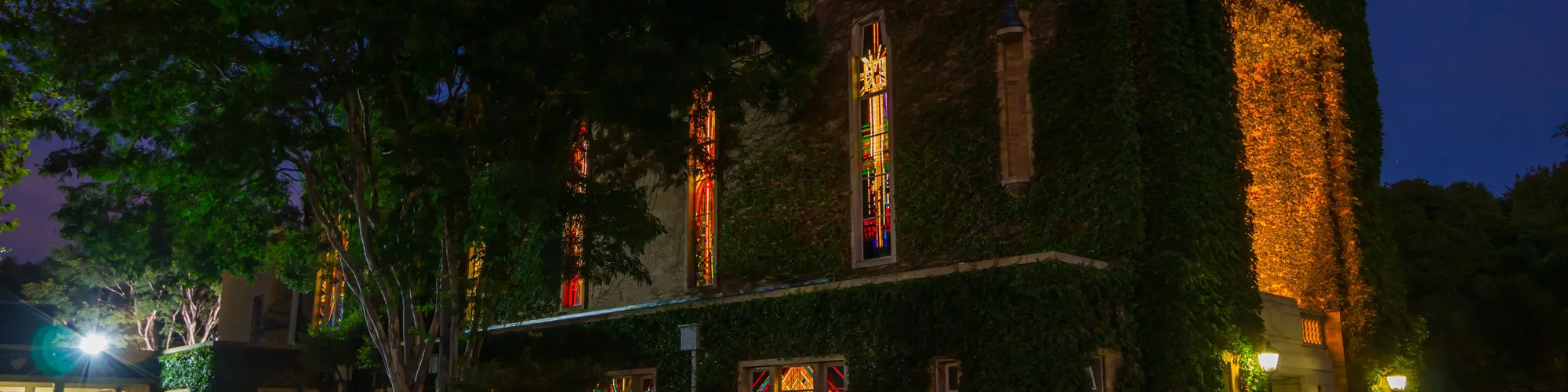 Chapel at night