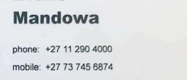 Advocate Evans Mandowa