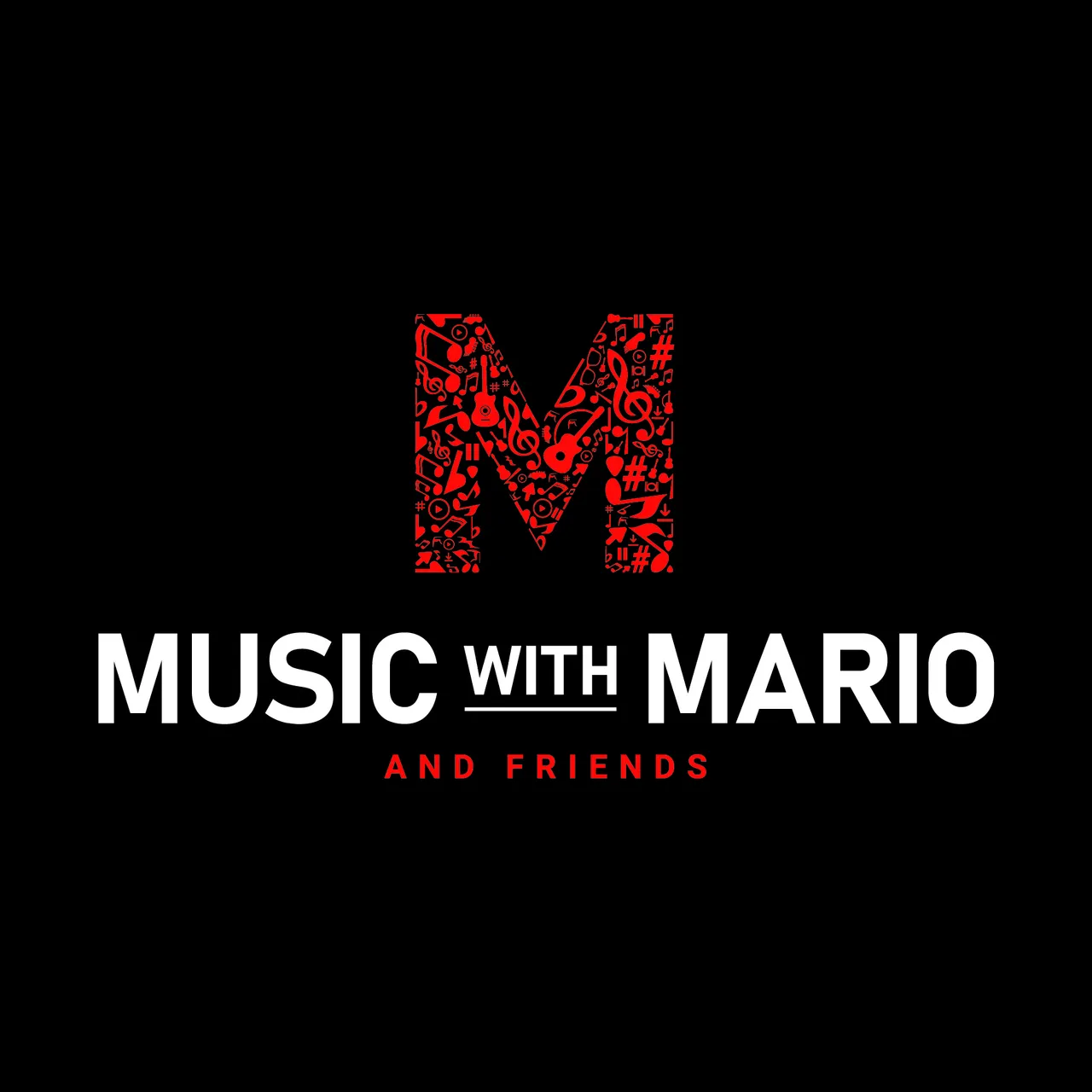 Music With Mario Logo CMYK Square