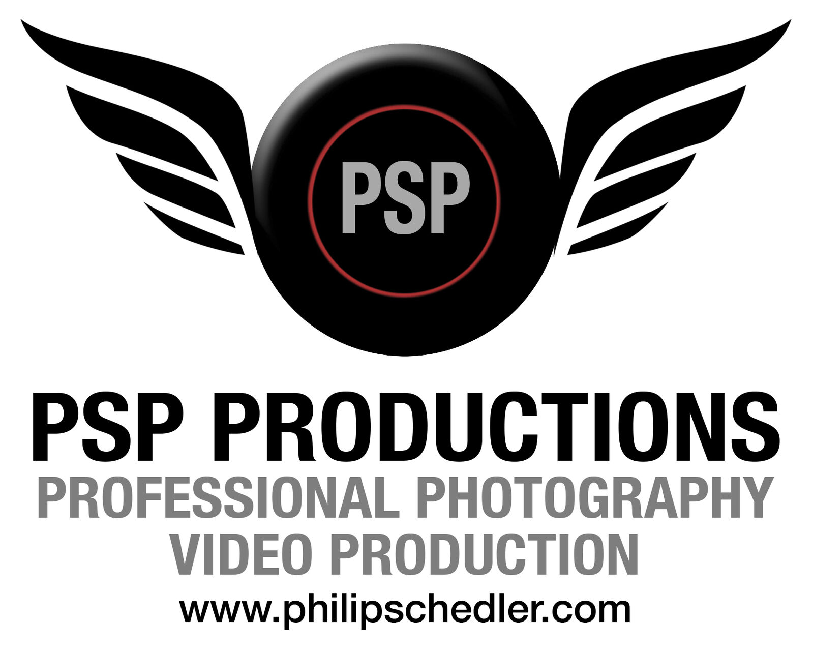PSP Productions Circle Wing Logo