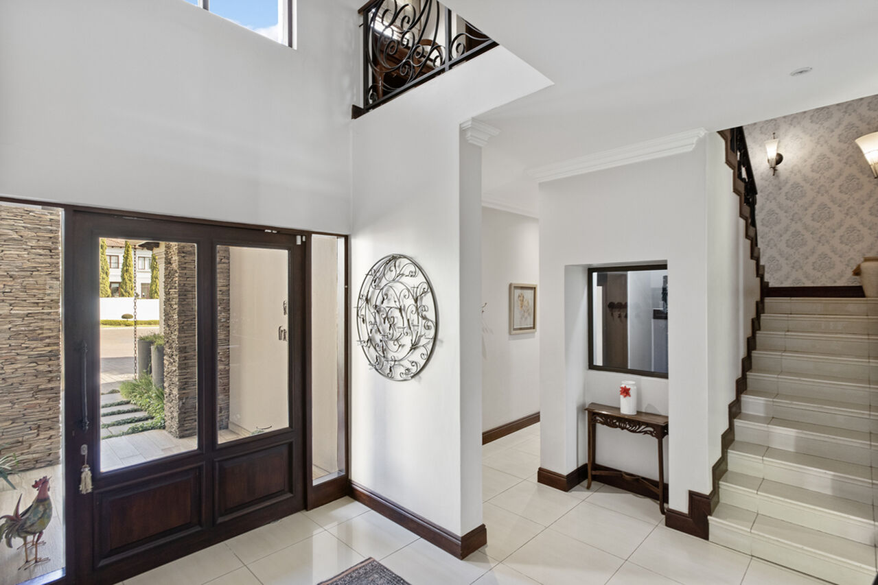 Four bedroom cluster Front Door Staircase