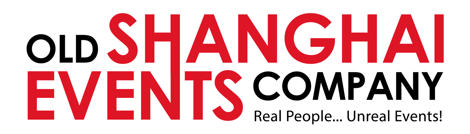 Shanghai Logo Real People Unreal Events