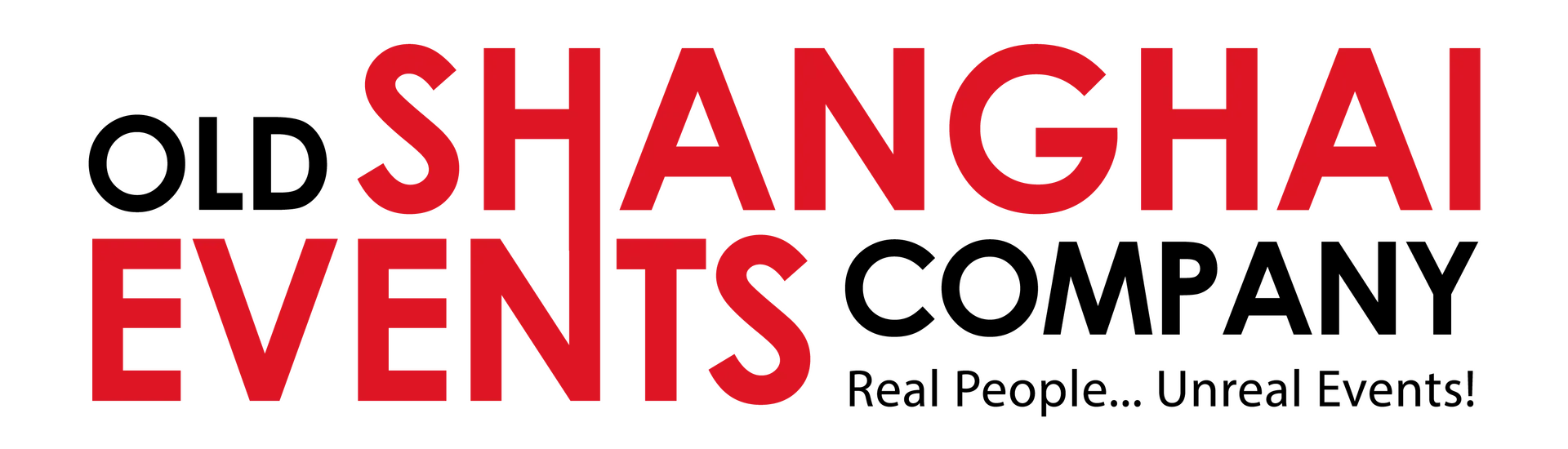 Shanghai Logo Real People Unreal Events