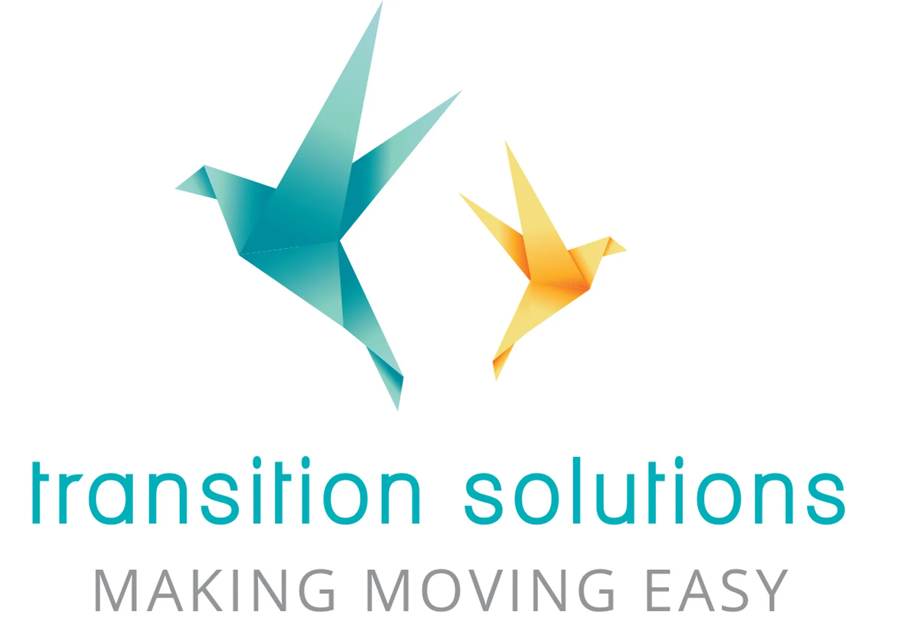 Trasition Solutions Logo with Slogan