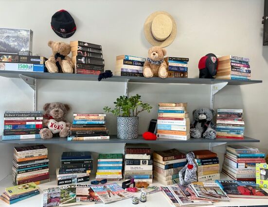 Books and teddies