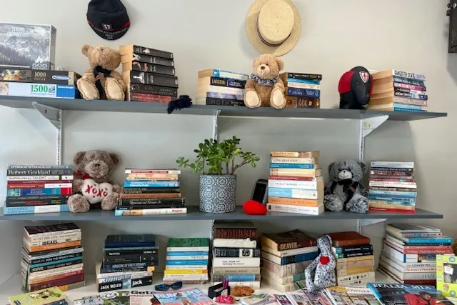 Books and teddies