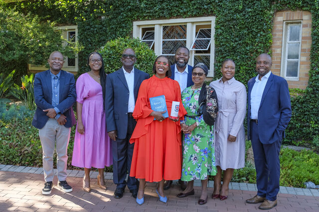 Celebrating the Chair of Council Induction - Ms Emma Mashilwane