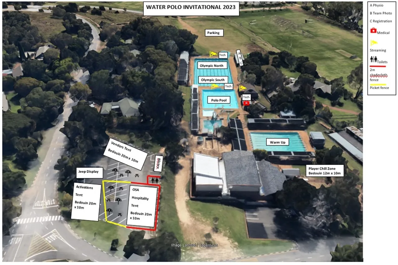 Water Polo 2023 Layout