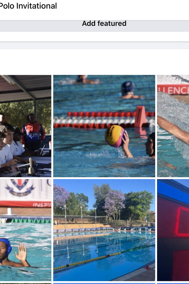 We'll share what's happening poolside for those who can't be with us,