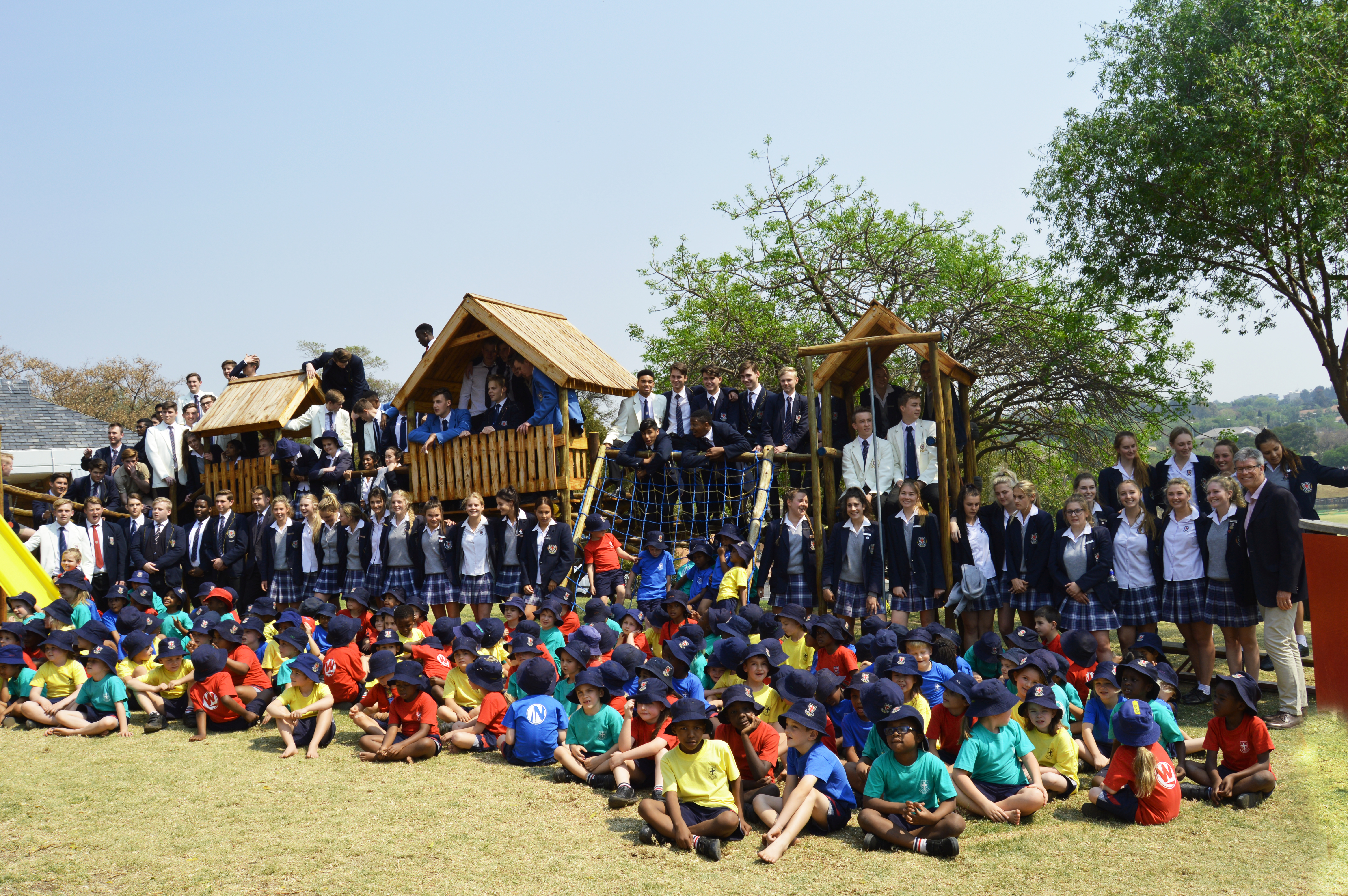 Grade R and matrics on jungle gym 2