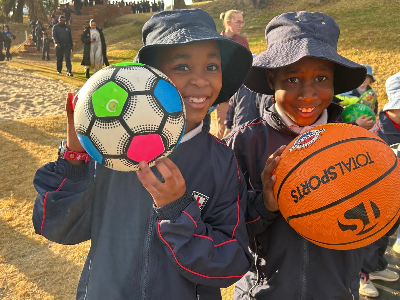 Mandela Day Toy Ball Drive 86