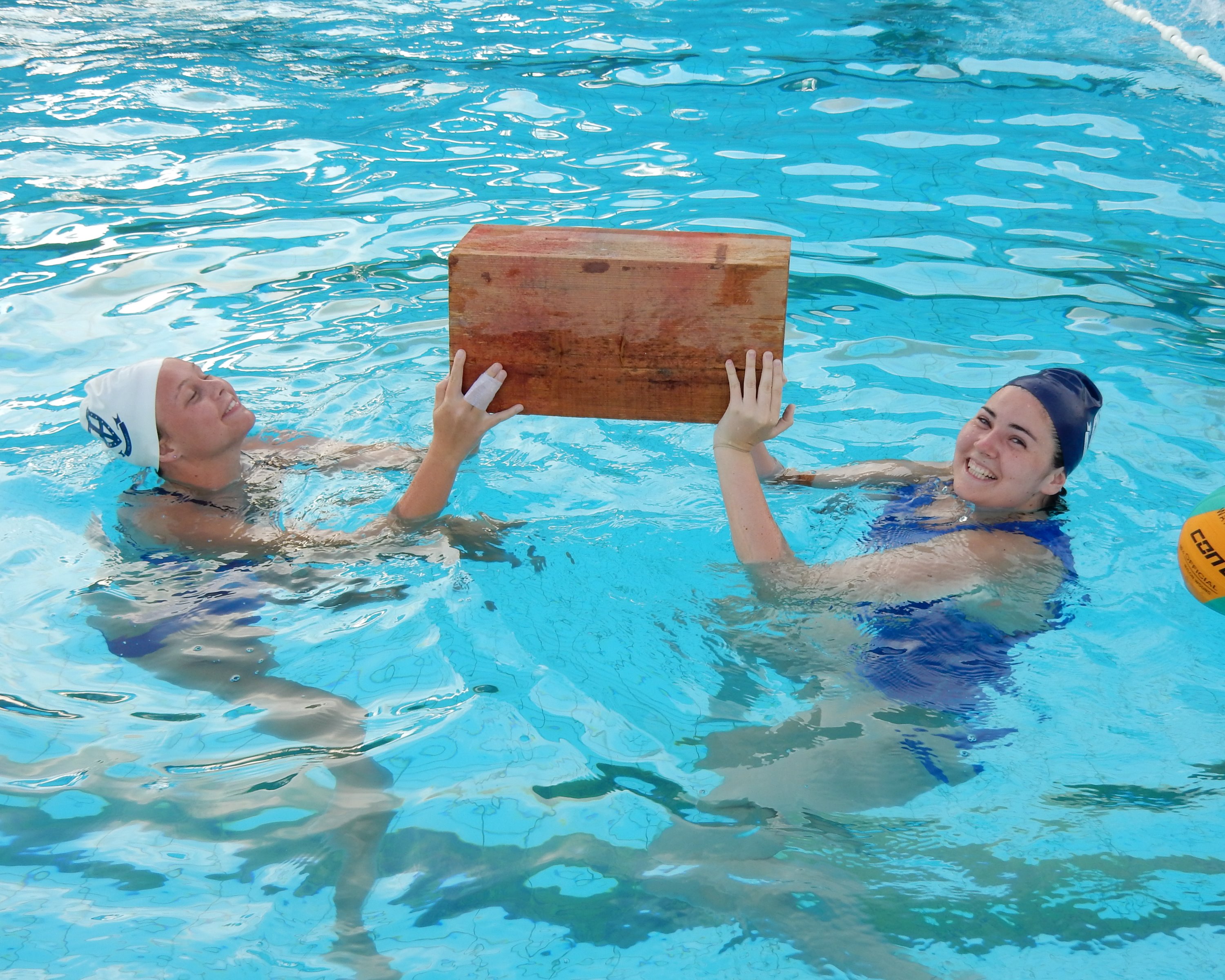 Amy and leila tough training 2