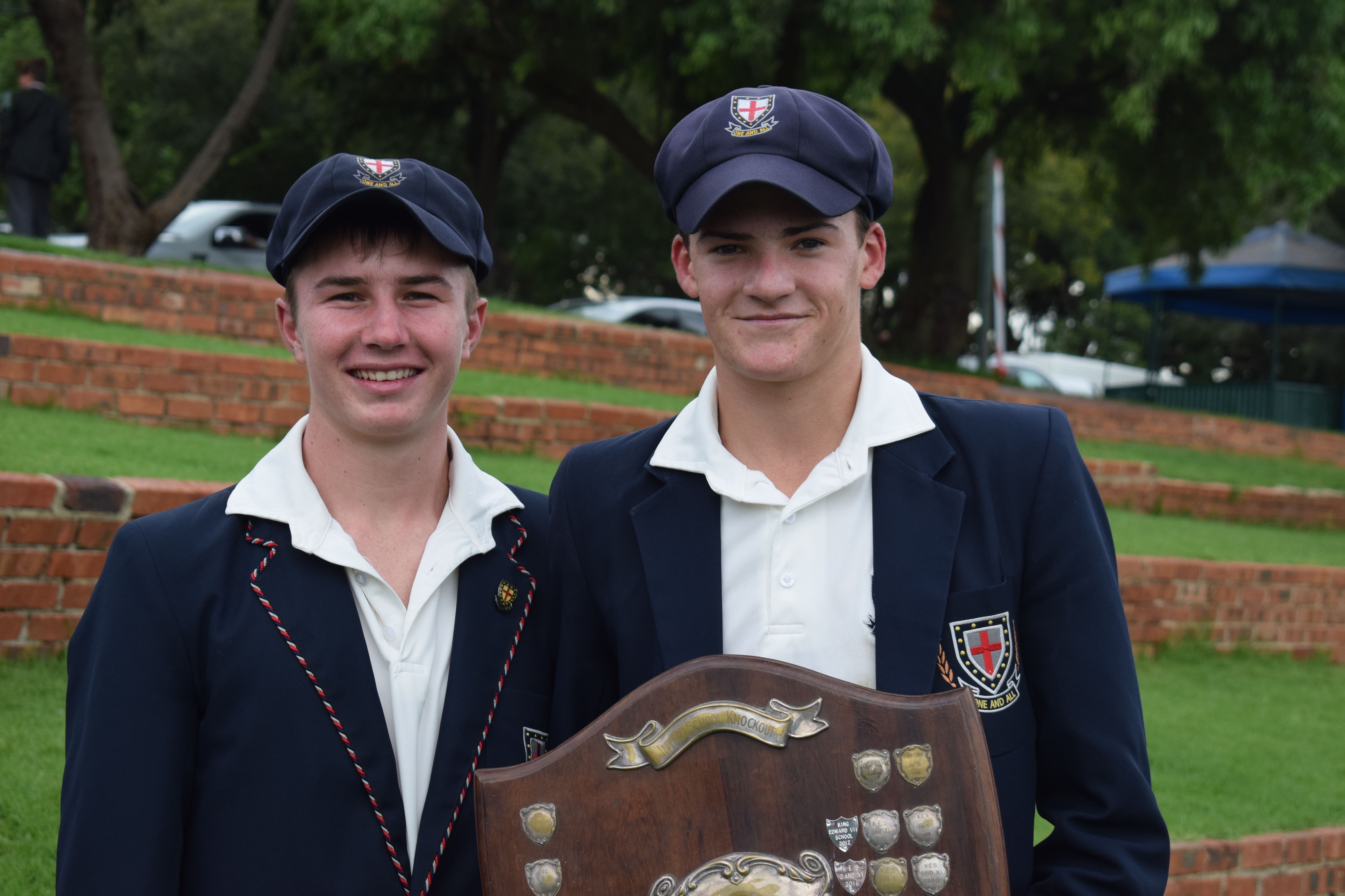 Captain simon webber and man of the match travis ladner
