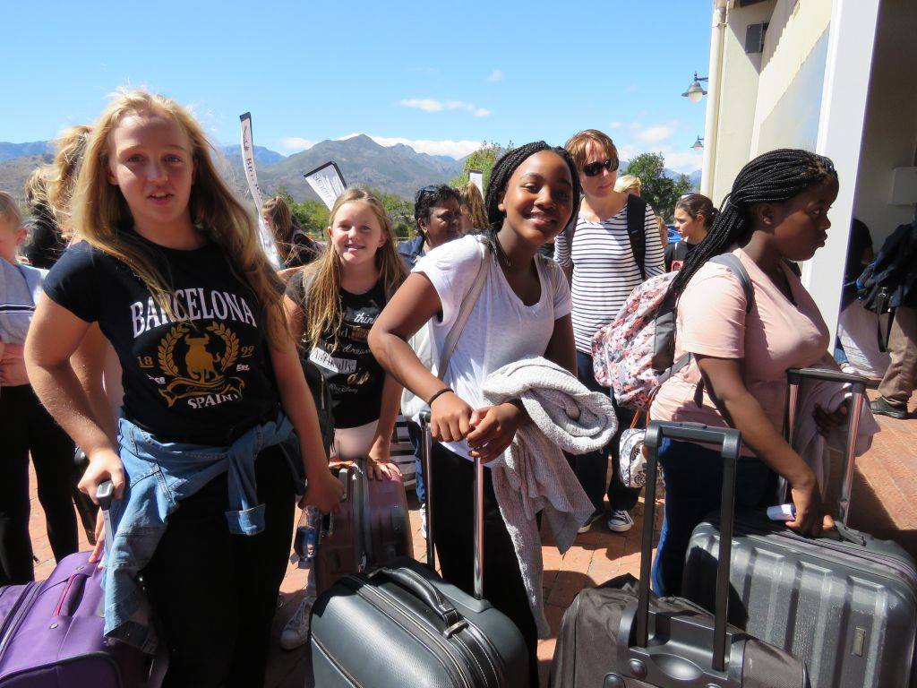 Arriving at conference