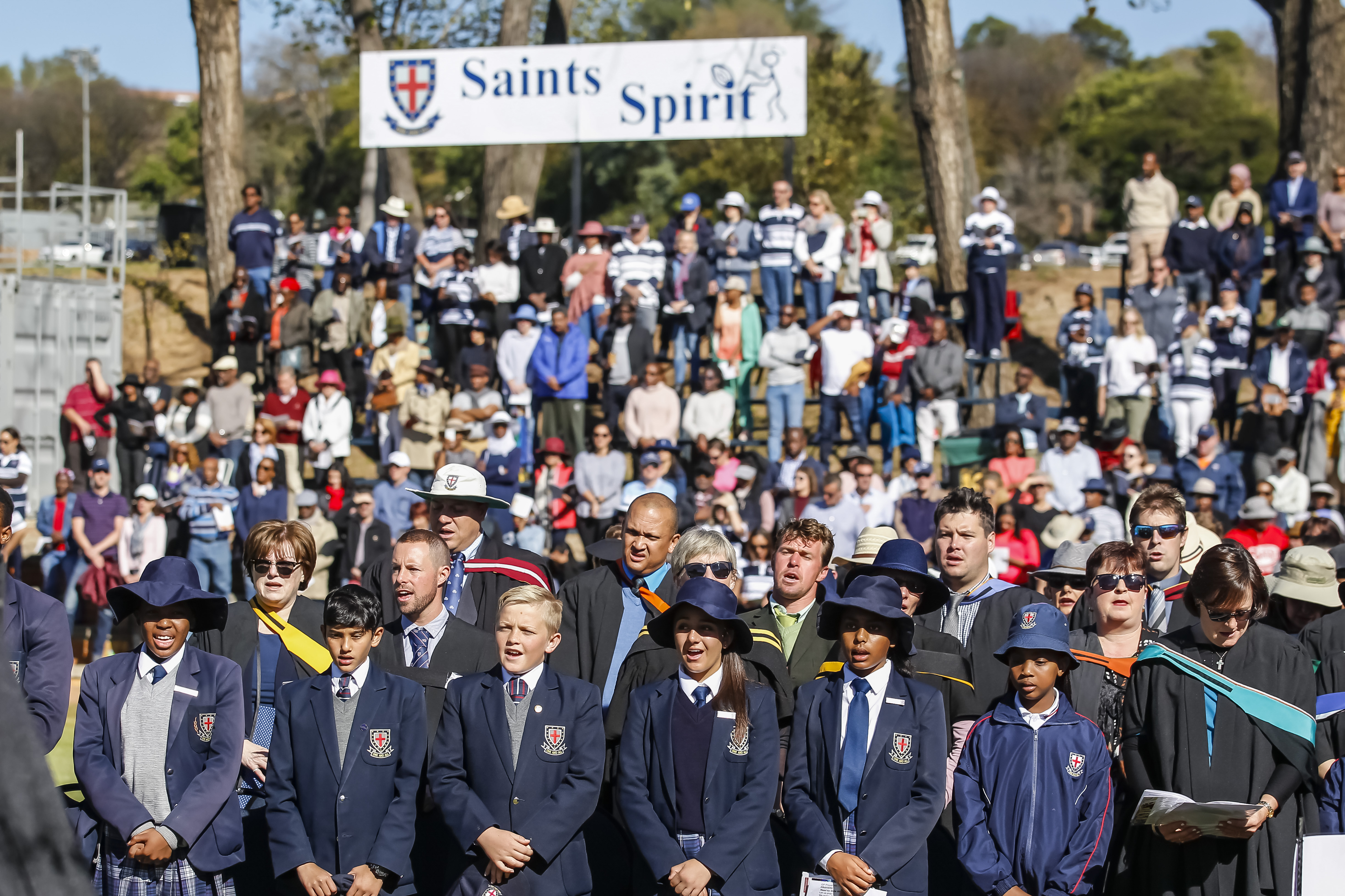 Crowd saints spirit