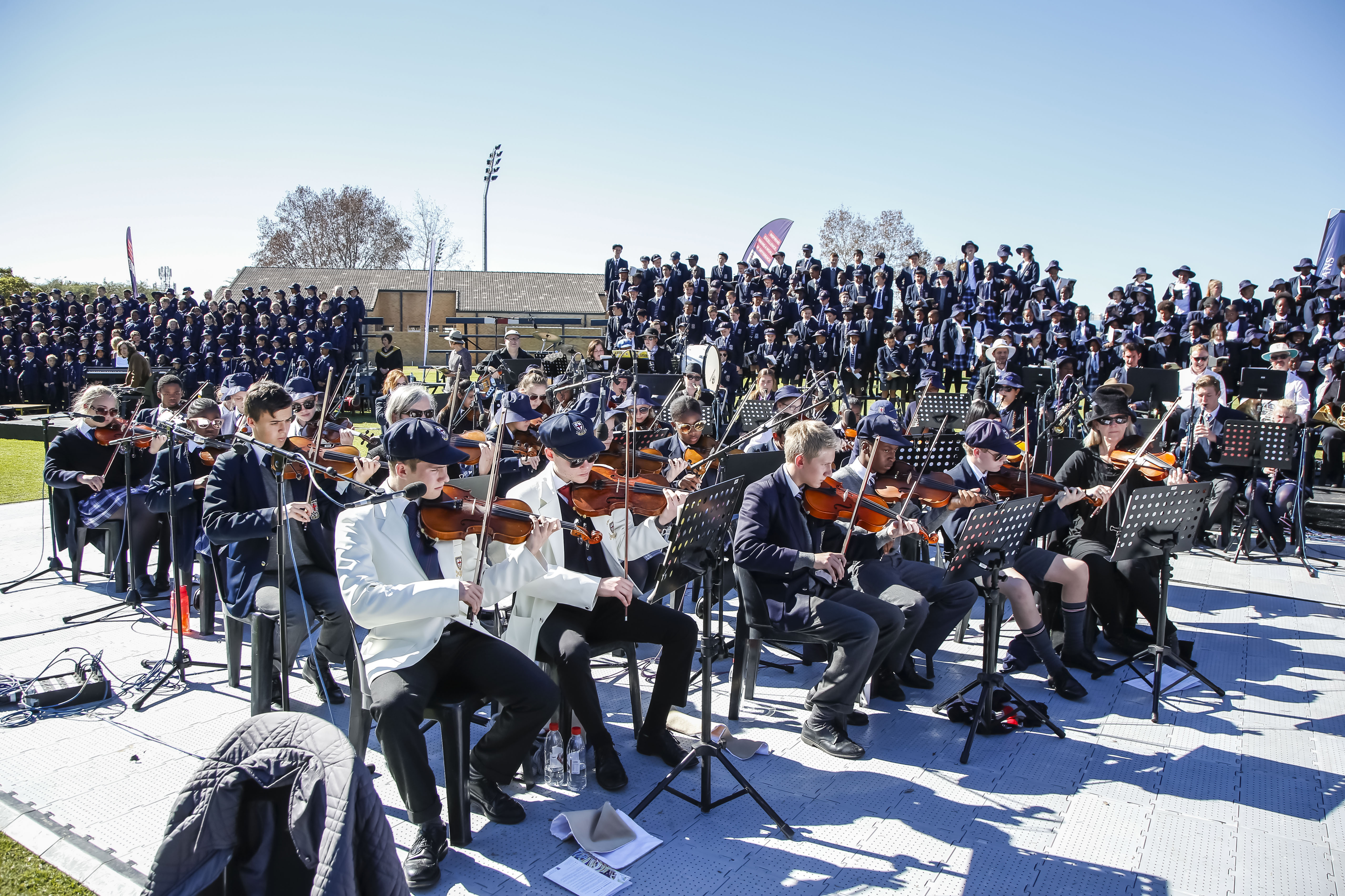 Orchestra and choir