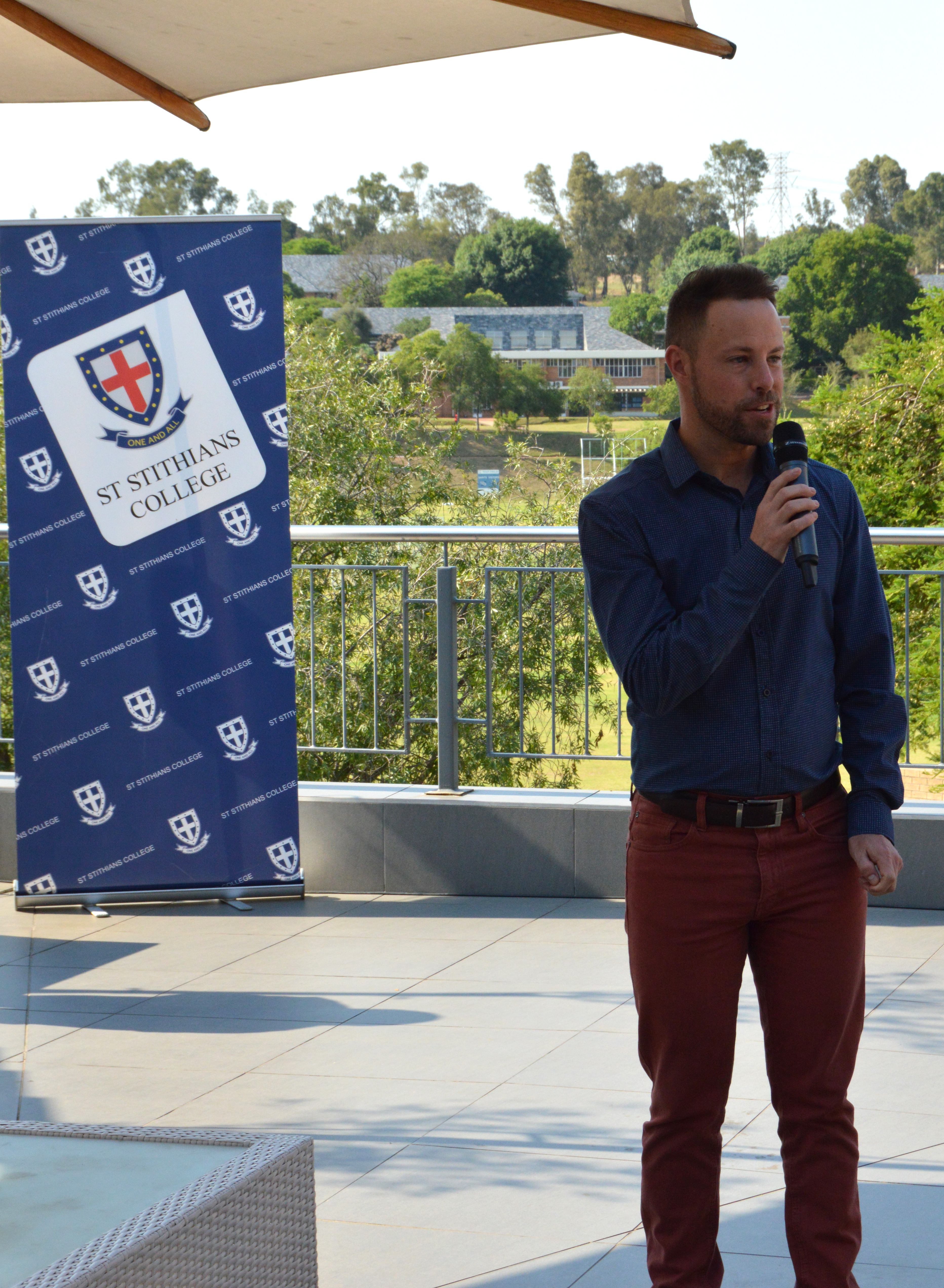 Gareth speaking 2