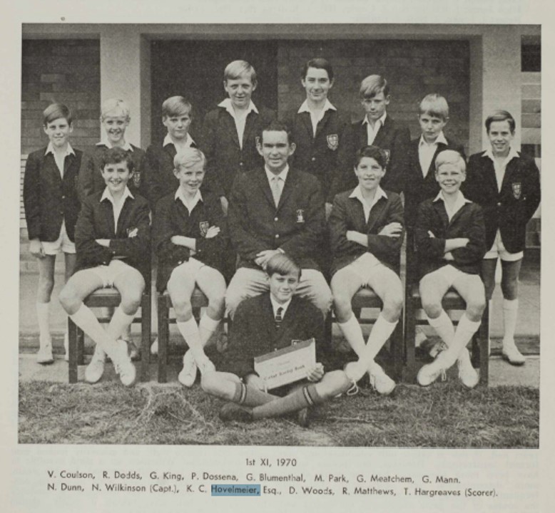 1970 bp cricket 1st xi