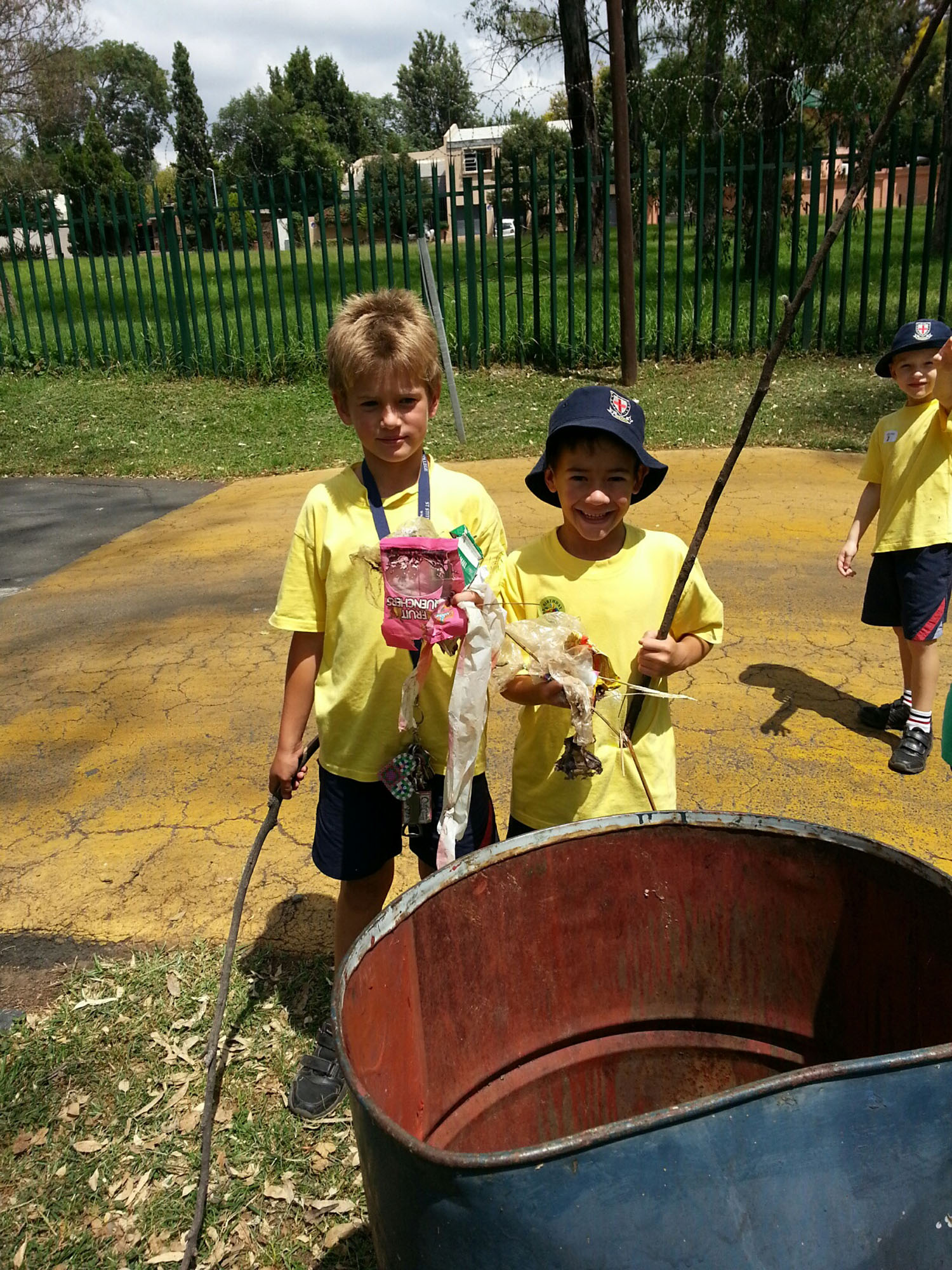 Collecting Rubbish