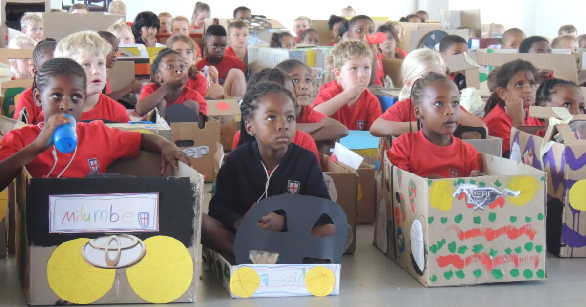 Grade R Box Car Drive-In | St Stithians College