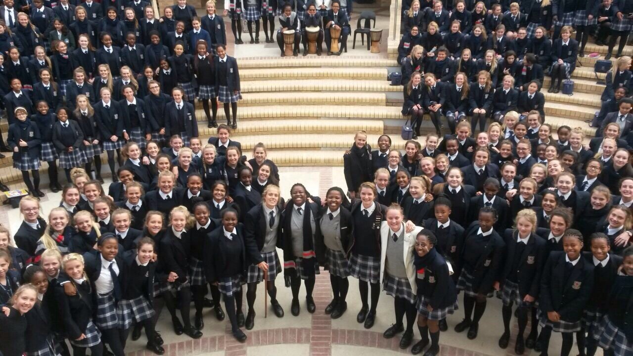 College girls in Durban